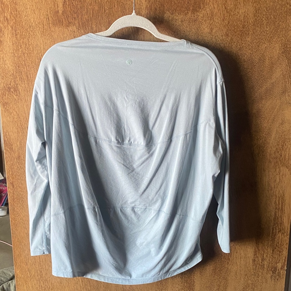 lululemon athletica back in action long sleeve